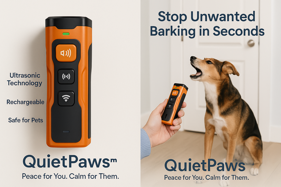 Ultrasonic Dog Bark Deterrent by QuietPaws™